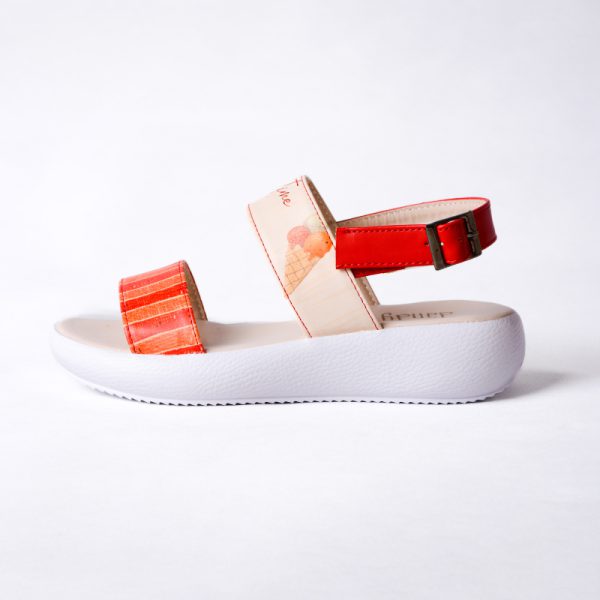 صندل راحتی زنانه طرح summer time - Image 3