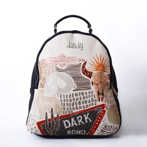 کوله پشتی طرح Dark boho