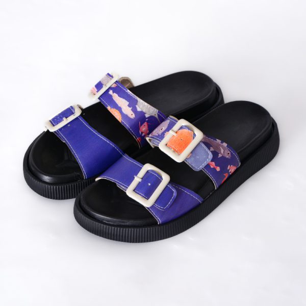 دمپایی سگک دار دندی طرح Under sea - Image 1