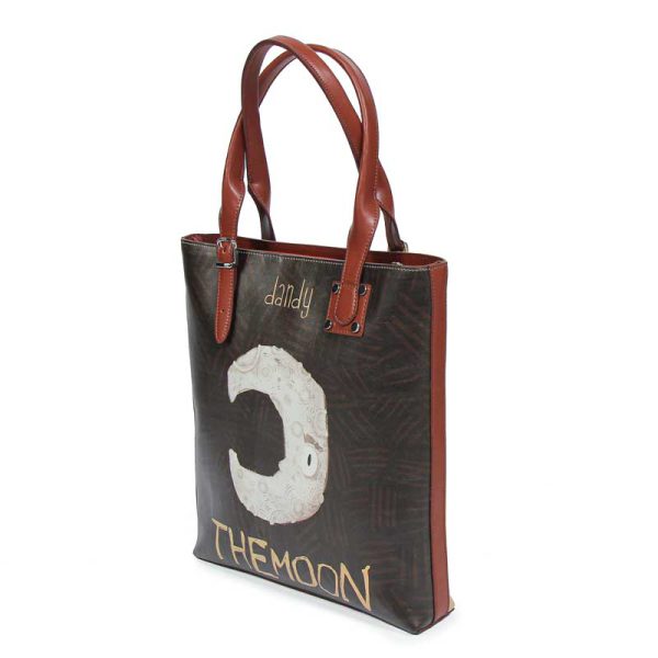 کیف رودوشی دندی طرح ماه و خورشید - sun & moon - Image 2