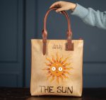 کیف رودوشی دندی طرح ماه و خورشید - sun & moon - Image 4