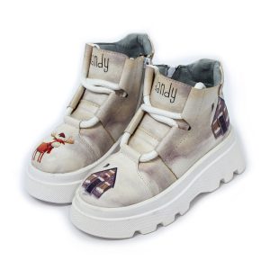 نیم بوت بچگانه طرح زمستانه- snowy