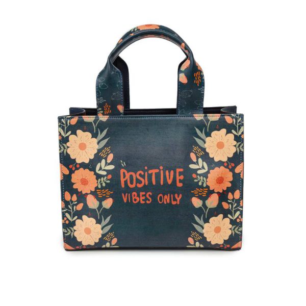 کیف دستی و دوشی دندی Positive vibes - Image 2