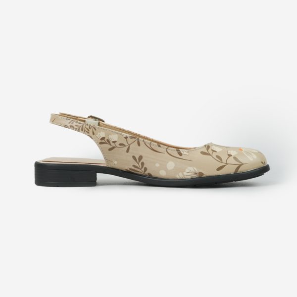 کفش تخت عروسکی زنانه طرح daisy - Image 3