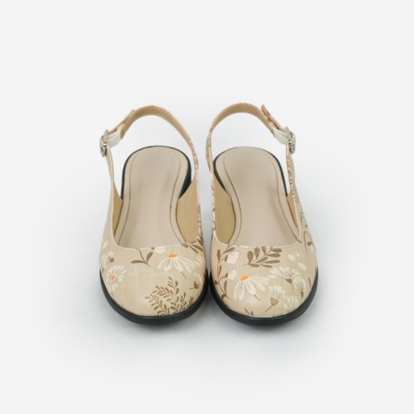 کفش تخت عروسکی زنانه طرح daisy - Image 2