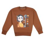 دورس زنانه دندی طرح کورالین | سویشرت زنانه Coraline - Image 4