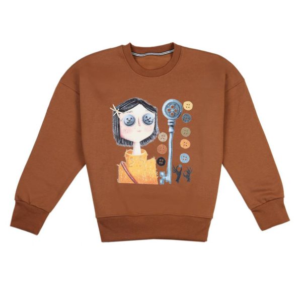 دورس زنانه دندی طرح کورالین | سویشرت زنانه Coraline - Image 4