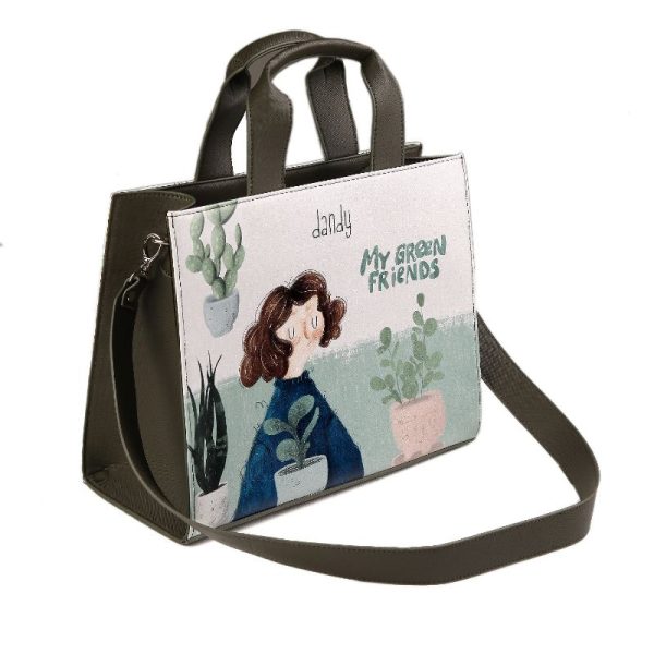 کیف دستی و دوشی دندی طرح Nina - Image 3