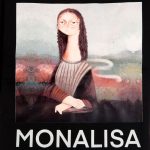 تیشرت زنانه دندی طرح Monalisa - Image 3