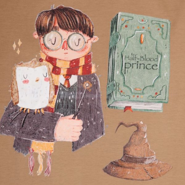 تیشرت زنانه دندی طرح Harry potter - Image 5
